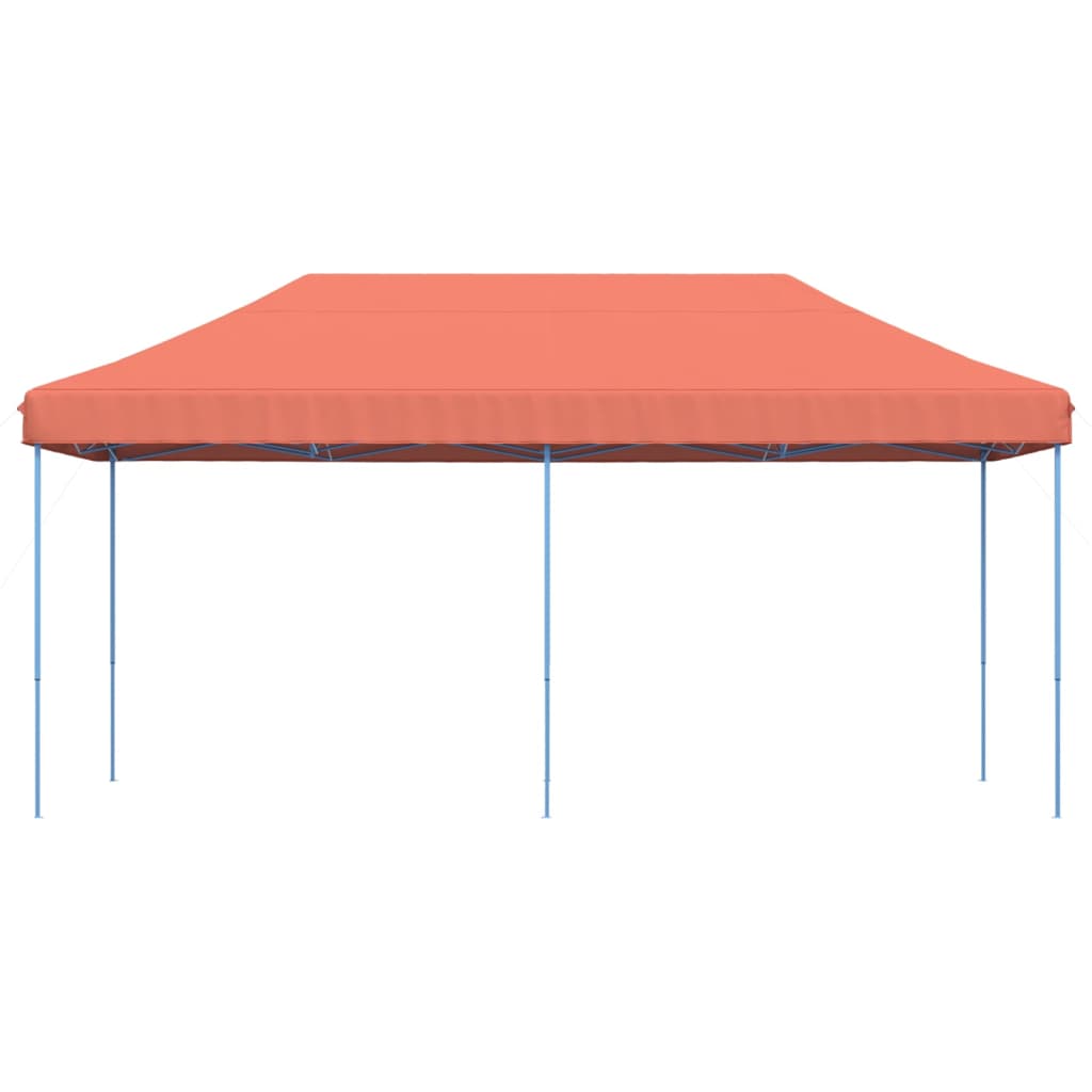 vidaXL Foldable Party Tent Pop-Up Terracotta 580x292x315 cm