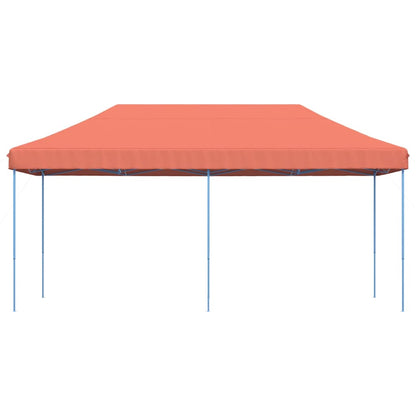 vidaXL Foldable Party Tent Pop-Up Terracotta 580x292x315 cm