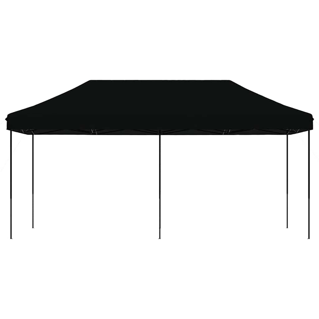 vidaXL Party Tent | Black | Oxford fabric with PVC coating, Powder-coated steel
