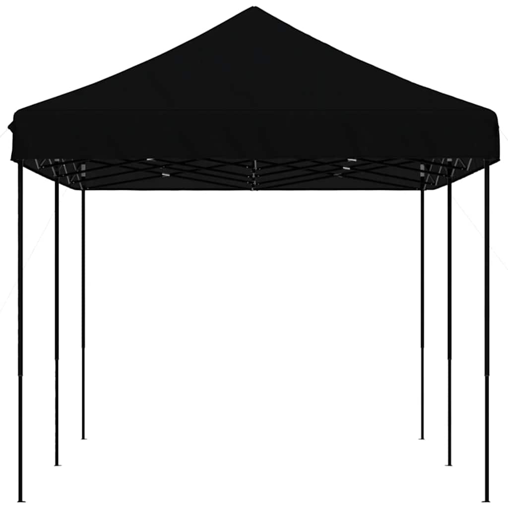 vidaXL Party Tent | Black | Oxford fabric with PVC coating, Powder-coated steel