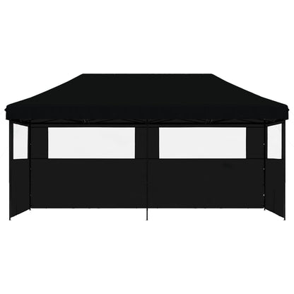 vidaXL Party Tent | Black | Oxford fabric with PVC coating | Large | Foldable