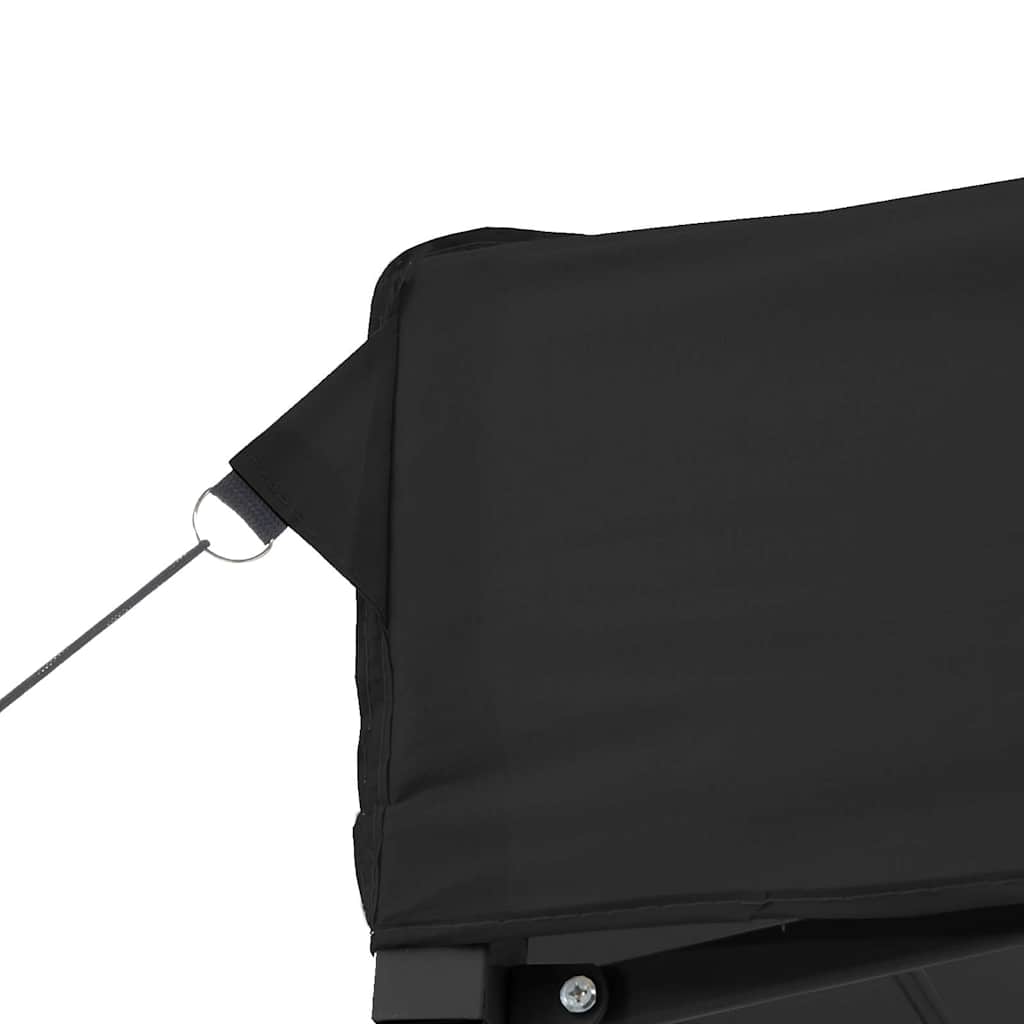 vidaXL Party Tent | Black | Oxford fabric with PVC coating | Large | Foldable