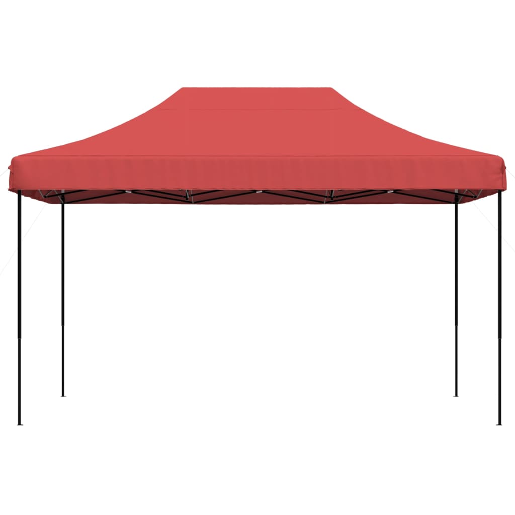 vidaXL Foldable Party Tent Pop-Up Burgundy 440x292x315 cm