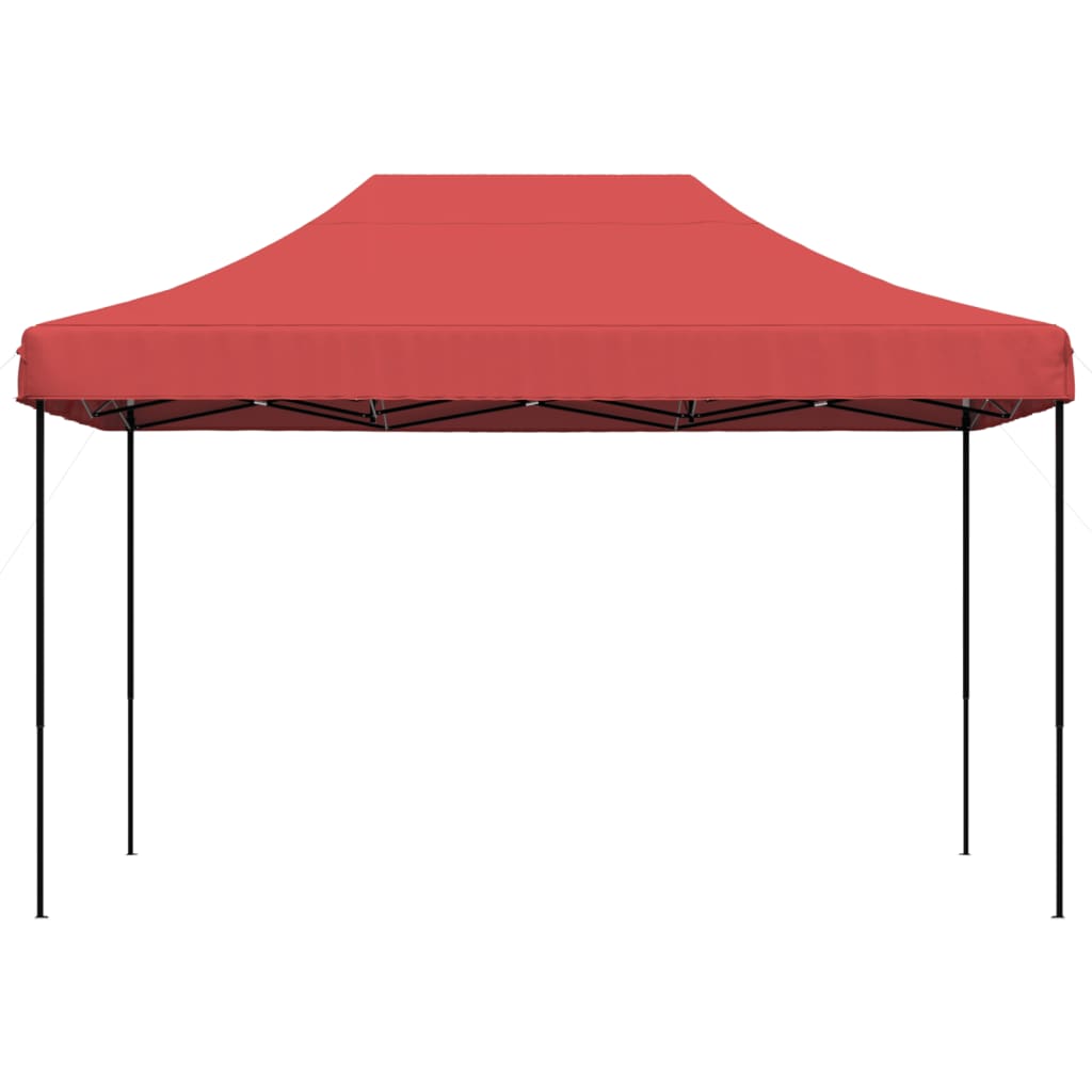 vidaXL Foldable Party Tent Pop-Up Burgundy 410x279x315 cm