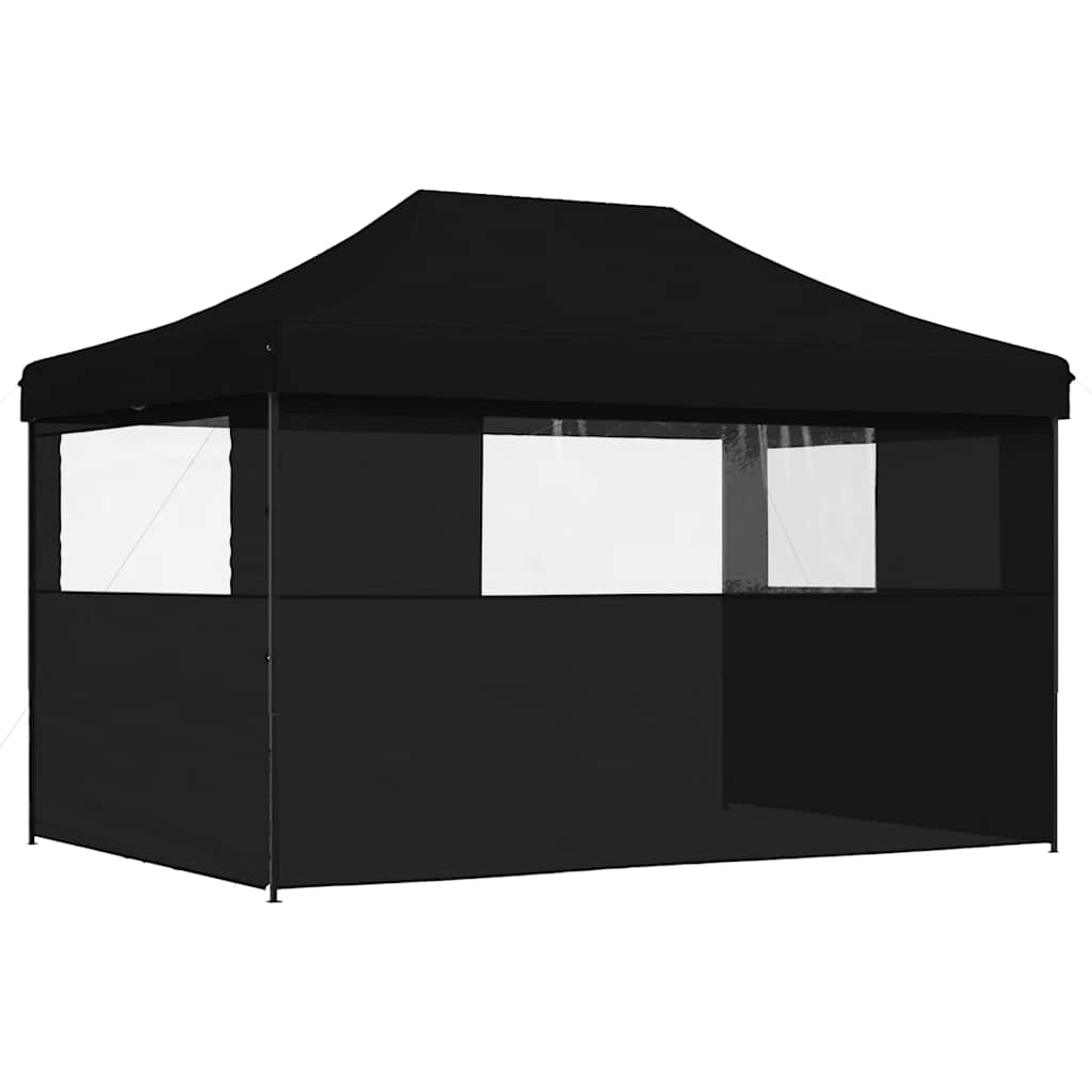vidaXL Party Tent | Black | Waterproof Oxford fabric with PVC coating