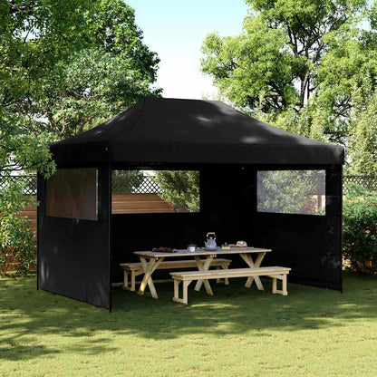 vidaXL Party Tent | Black | Waterproof Oxford fabric with PVC coating
