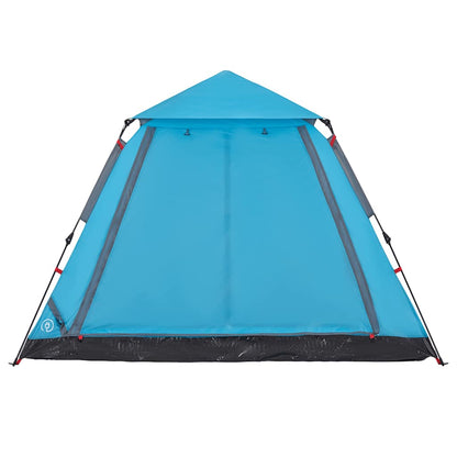 vidaXL Camping Tent Dome 5-Person Blue Quick Release
