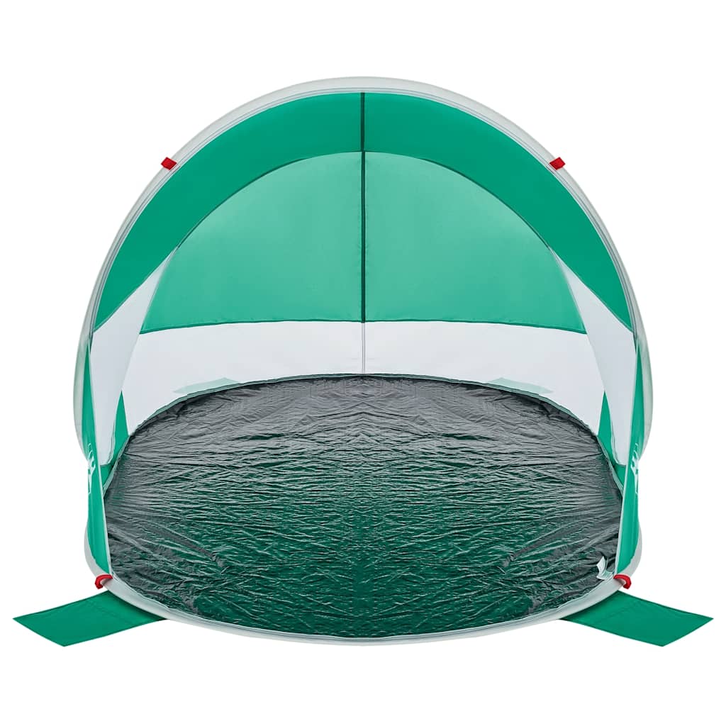 vidaXL Beach Tent Sea Green Pop-up Waterproof