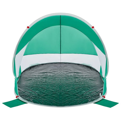 vidaXL Beach Tent Sea Green Pop-up Waterproof