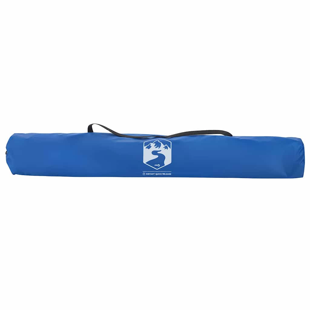 vidaXL Beach Tent Azure Blue Quick Release Waterproof