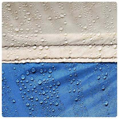vidaXL Beach Tent Azure Blue Quick Release Waterproof