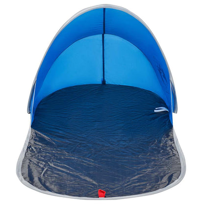 vidaXL Beach Tent Azure Blue Pop-up Waterproof