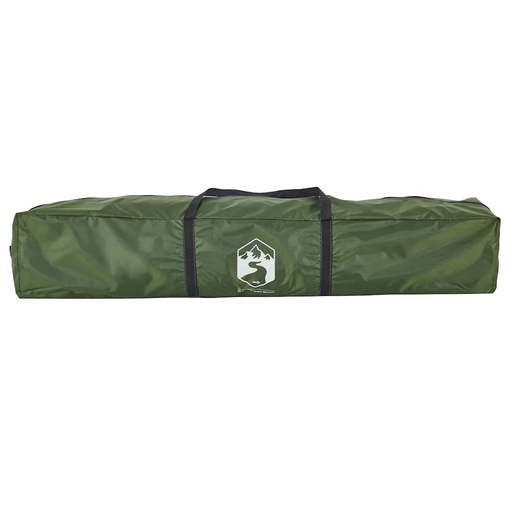 vidaXL Camping Tent Dome 5-Person Green Quick Release