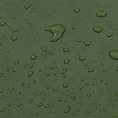 vidaXL Rain Poncho with Hood 2-in-1 Design Green 223x145 cm