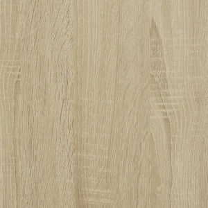 vidaXL Shoe Cabinet Sonoma Oak 100.5x28x100 cm Engineered Wood