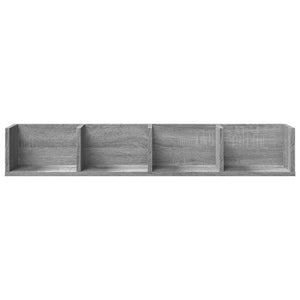 vidaXL Wall Cabinet Grey Sonoma 99x18x16.5 cm Engineered Wood
