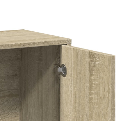 vidaXL Sideboard Sonoma Oak 60x31x70 cm Engineered Wood
