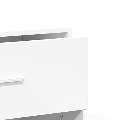 vidaXL Sideboard White 60x31x70 cm Engineered Wood