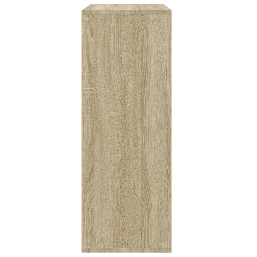 vidaXL Sideboard Sonoma Oak 60x31x84 cm Engineered Wood