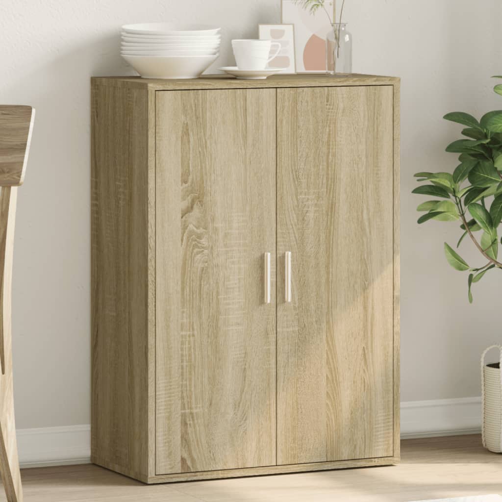vidaXL Sideboard Sonoma Oak 60x31x84 cm Engineered Wood