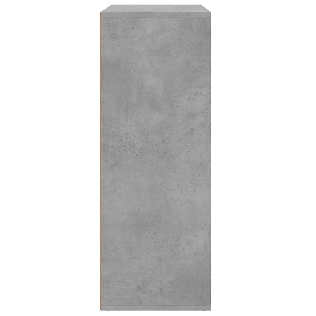 vidaXL Sideboard Concrete Grey 60x31x84 cm Engineered Wood
