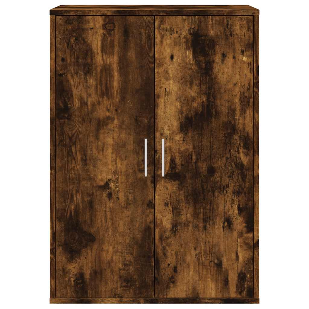 vidaXL Sideboard Smoked Oak 60x31x84 cm Engineered Wood