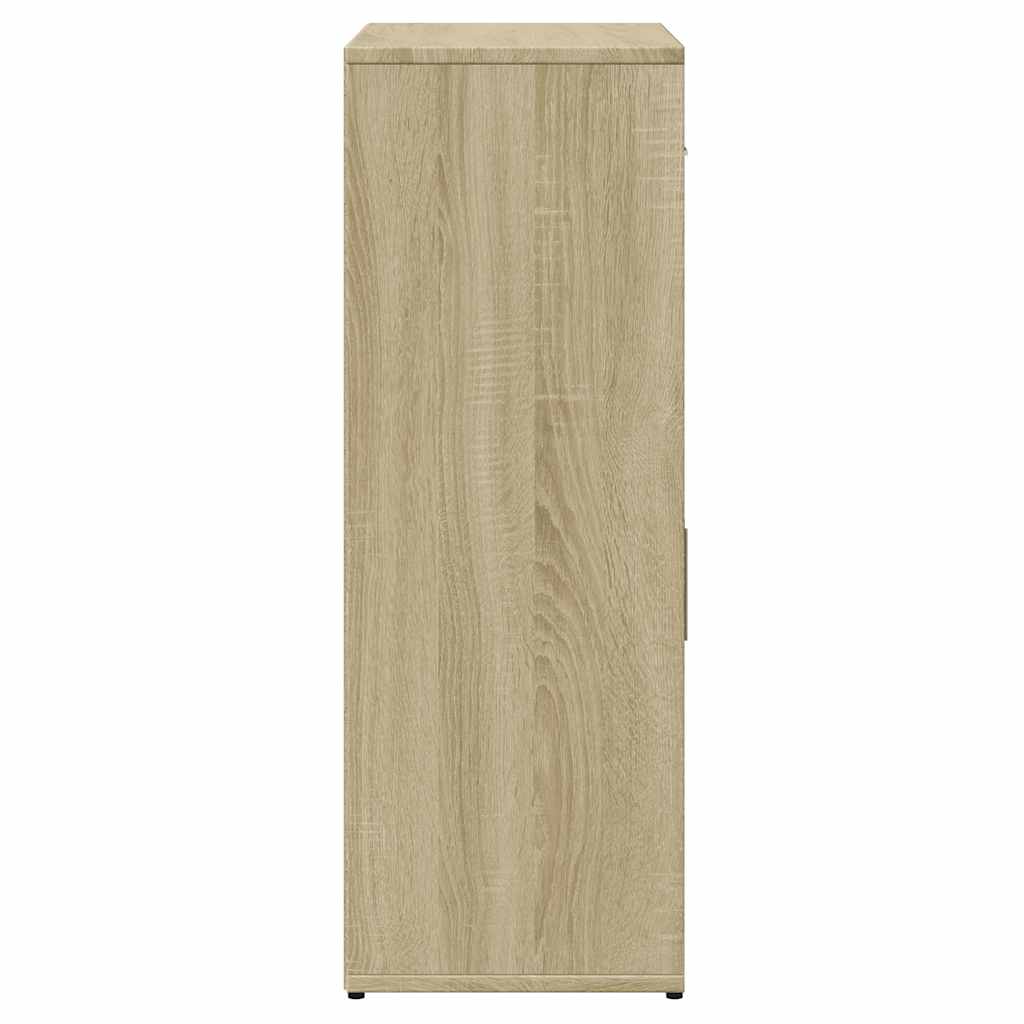 vidaXL Sideboard Sonoma Oak 60x30x84 cm Engineered Wood