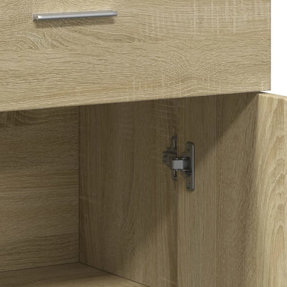 vidaXL Sideboard Sonoma Oak 60x30x84 cm Engineered Wood