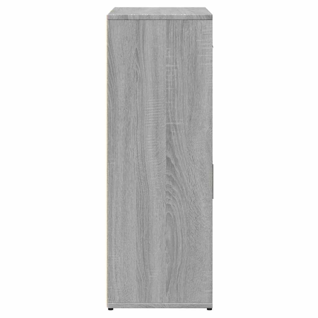 vidaXL Sideboard Grey Sonoma 60x30x84 cm Engineered Wood