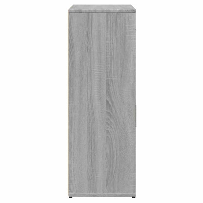 vidaXL Sideboard Grey Sonoma 60x30x84 cm Engineered Wood