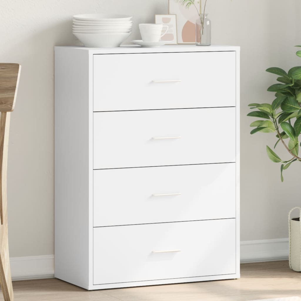 vidaXL Sideboard White 60x31x84 cm Engineered Wood