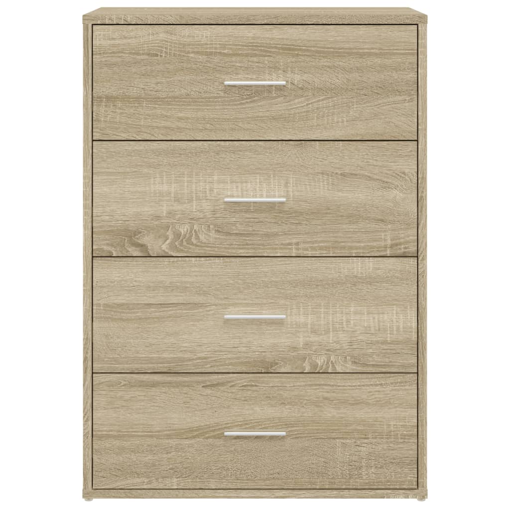 vidaXL Sideboard Sonoma Oak 60x31x84 cm Engineered Wood