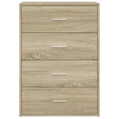 vidaXL Sideboard Sonoma Oak 60x31x84 cm Engineered Wood