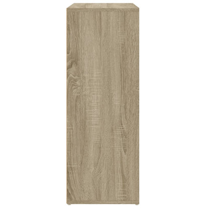 vidaXL Sideboard Sonoma Oak 60x31x84 cm Engineered Wood