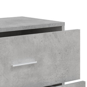 vidaXL Sideboard Concrete Grey 60x31x84 cm Engineered Wood