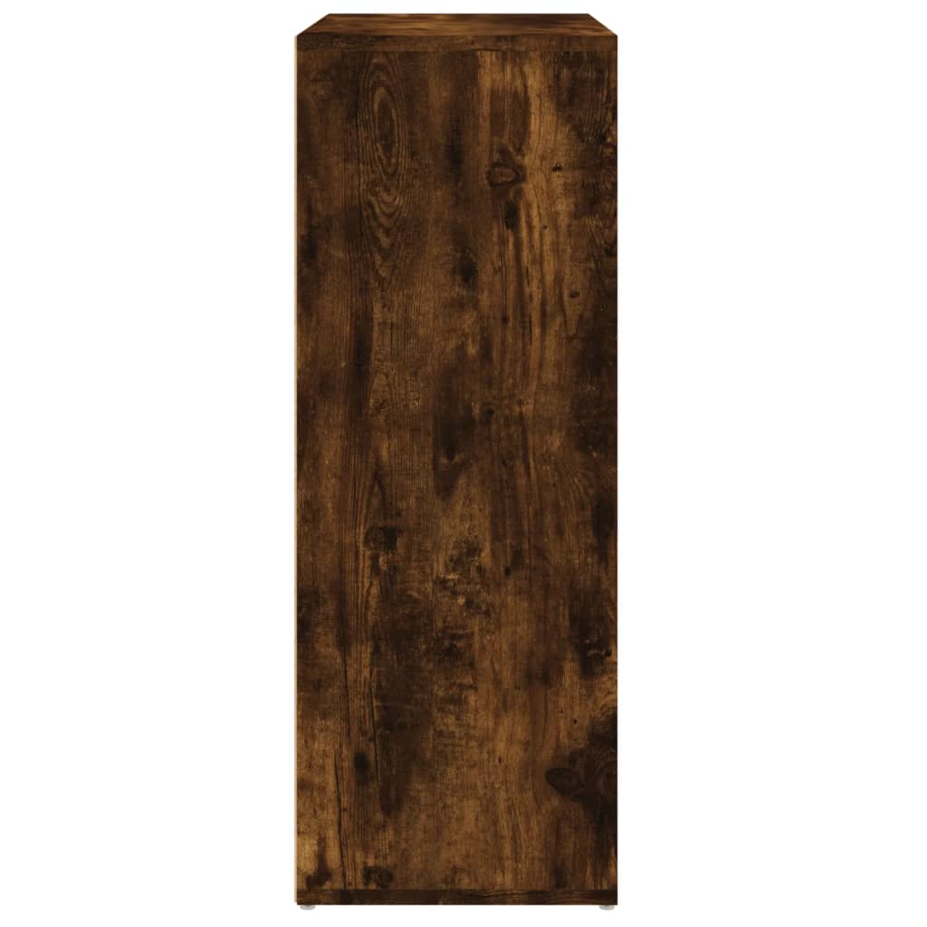 vidaXL Sideboard Smoked Oak 60x31x84 cm Engineered Wood