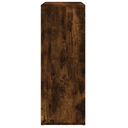 vidaXL Sideboard Smoked Oak 60x31x84 cm Engineered Wood