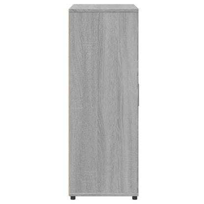 vidaXL Sideboard Grey Sonoma 60x31x84 cm Engineered Wood