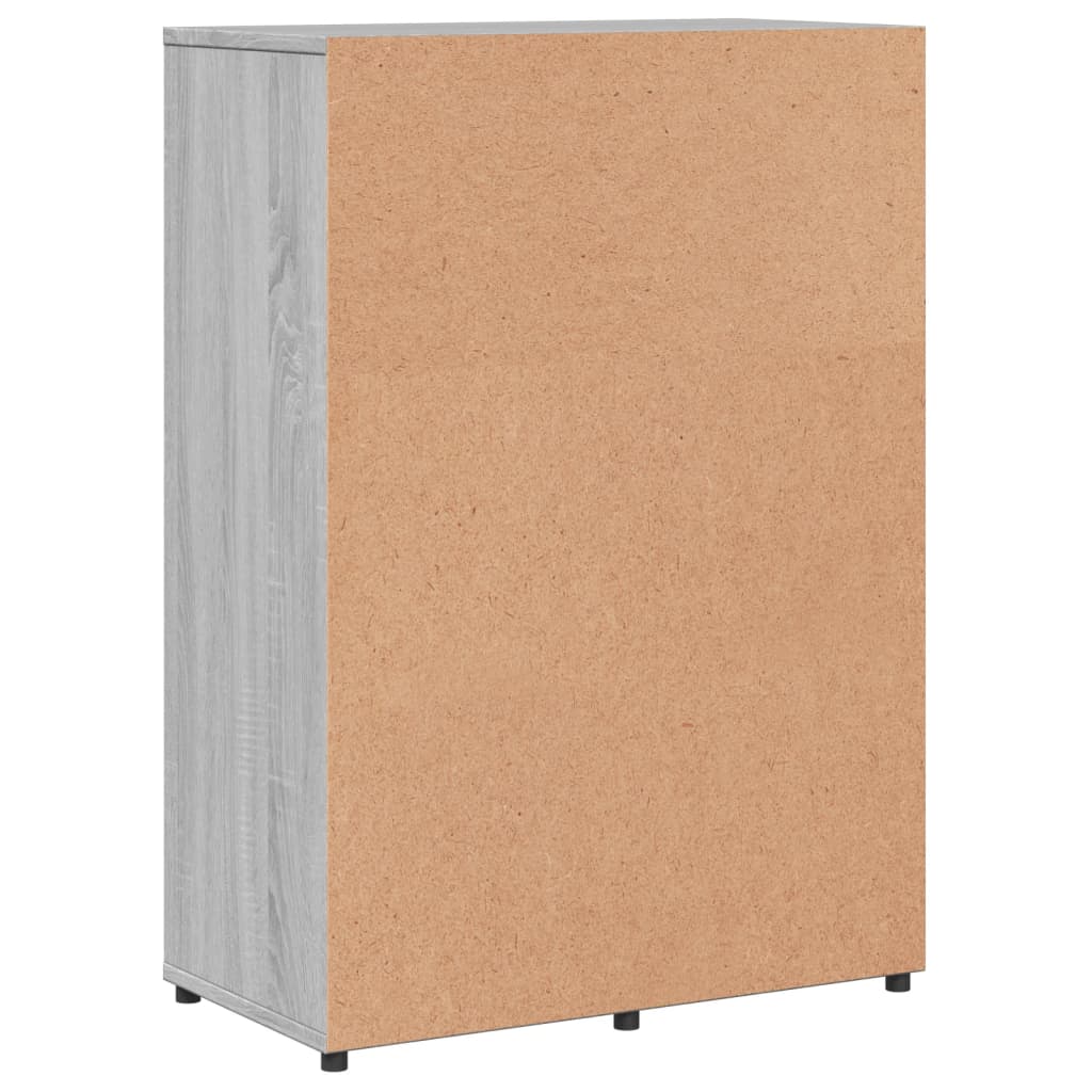 vidaXL Sideboard Grey Sonoma 60x31x84 cm Engineered Wood