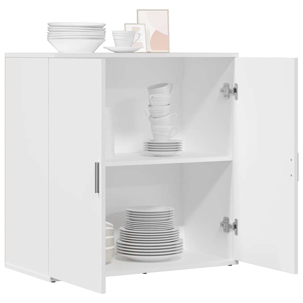 vidaXL Sideboard White 79x38x80 cm Engineered Wood