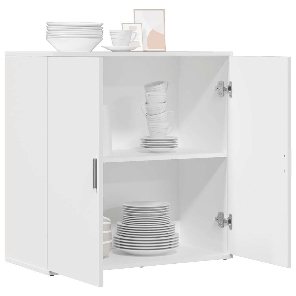 vidaXL Sideboard White 79x38x80 cm Engineered Wood