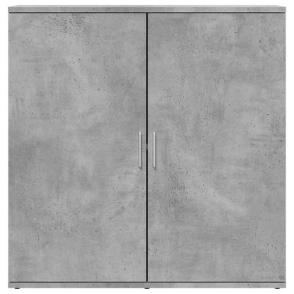 vidaXL Sideboard Concrete Grey 79x38x80 cm Engineered Wood