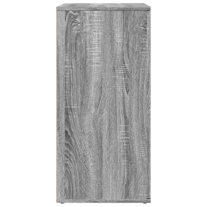 vidaXL Sideboard Grey Sonoma 79x38x80 cm Engineered Wood