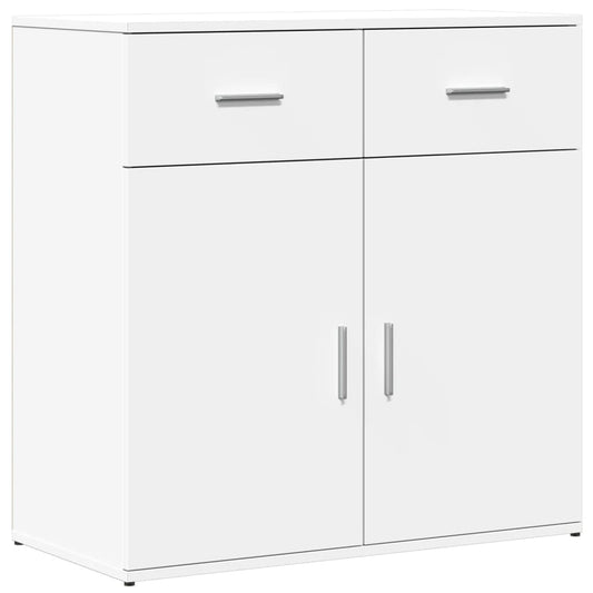 vidaXL Sideboard White 79x38x80 cm Engineered Wood