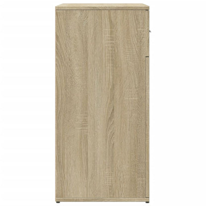 vidaXL Sideboard Sonoma Oak 79x38x80 cm Engineered Wood