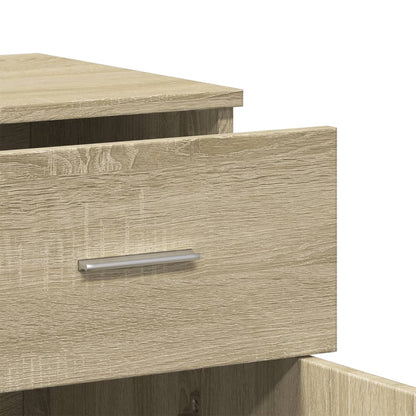 vidaXL Sideboard Sonoma Oak 79x38x80 cm Engineered Wood