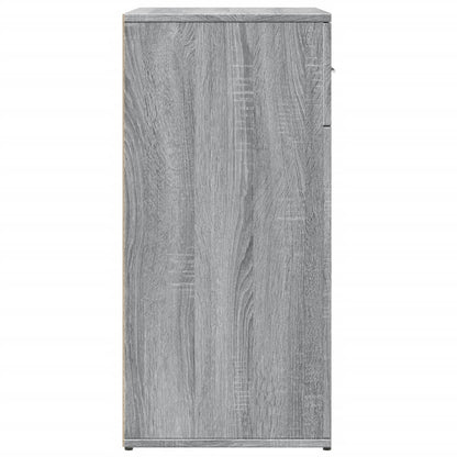 vidaXL Sideboard Grey Sonoma 79x38x80 cm Engineered Wood