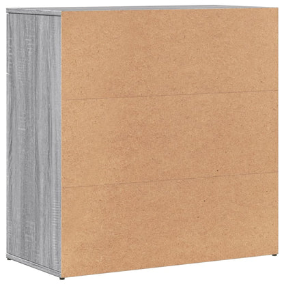 vidaXL Sideboard Grey Sonoma 79x38x80 cm Engineered Wood