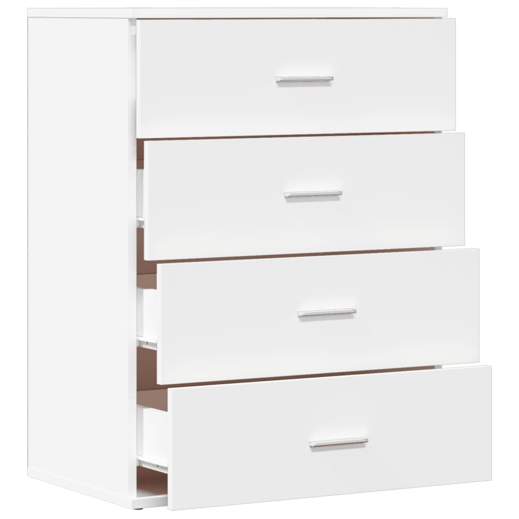 vidaXL Sideboard White 60x39x80 cm Engineered Wood