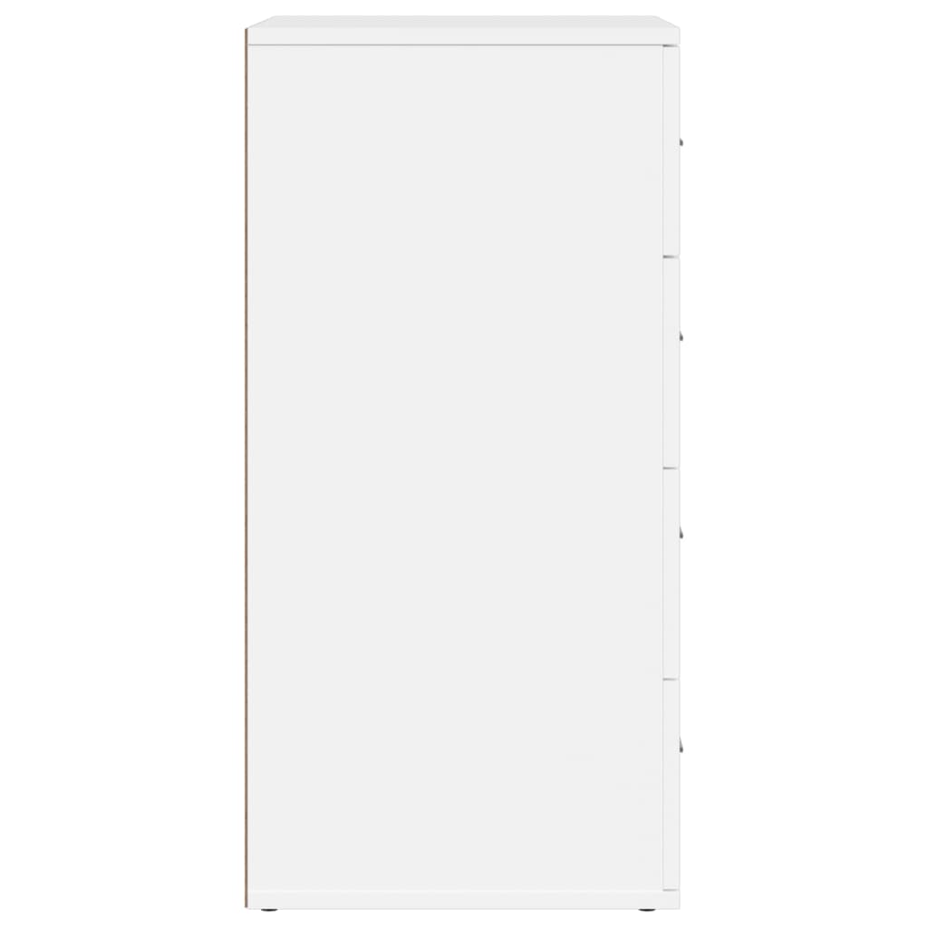 vidaXL Sideboard White 60x39x80 cm Engineered Wood